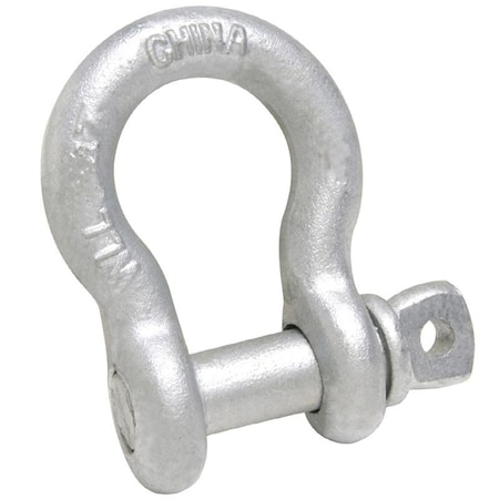 193LR14 Anchor Shackle, 05 Ton Working Load, Steel, Galvanized